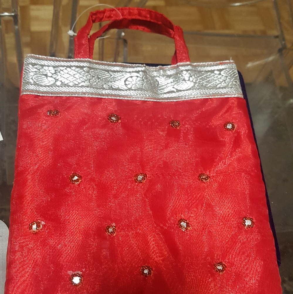 Beautiful silk mini bag from thailand